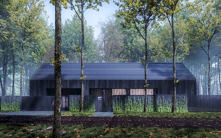Projekt domu jednorodzinnego w Sokolnikach