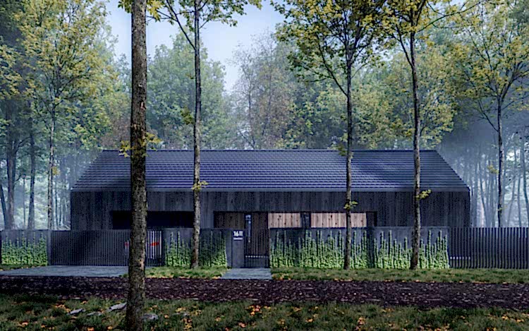 Projekt domu jednorodzinnego w Sokolnikach